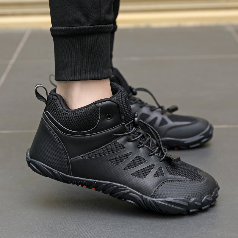 SOLI Buty damskie barefoot klasyczne i komfortowe sneakersy czarne